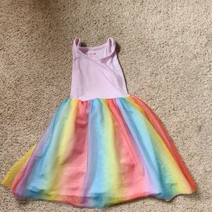 5T Cat & Jack rainbow dress